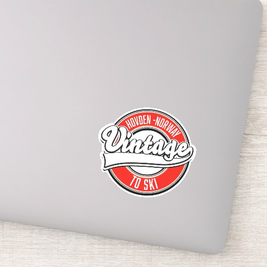 hovden norway logo aufkleber (Detail)