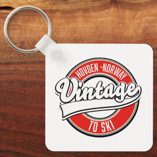 hovden norway logo schlüsselanhänger (Vorderseite)