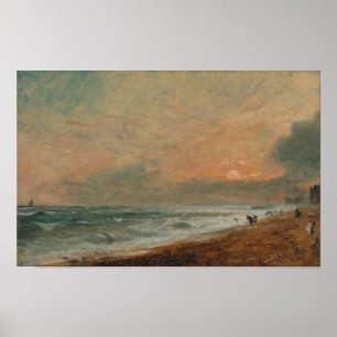 Hove Beach - John Constable Poster