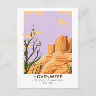 Hovenweep National Monument Cutthroat Castle Postkarte