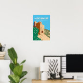 Hovenweep National Monument Vintag Poster (Heimbüro)