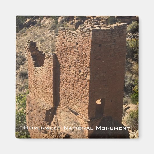 Hovenweep-Nationaldenkmal Magnet (Vorne)