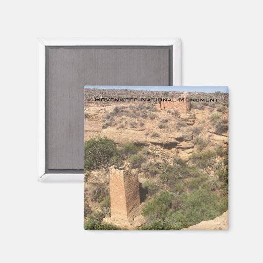 Hovenweep-Nationaldenkmal Magnet (Vorderseite/Rückseite)