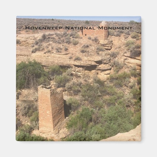 Hovenweep-Nationaldenkmal Magnet (Vorne)