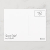 Hovenweep-Nationaldenkmal Postkarte (Rückseite)