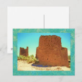 Hovenweep's Alte Türme Postkarte (Vorne/Hinten)