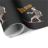 Hover Board Design Marty Geschenkpapier (Rolleneckpunkt)