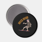 Hover Board Design Marty Magnet (Vorderseite/Rückseite)