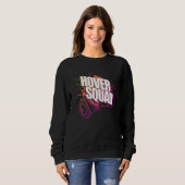 Hover Squad Cool Peach Pink Gyro Hoverboard Sweatshirt (Vorne ganz)