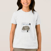 Hover und Hug Tri-Blend Shirt (Vorderseite)