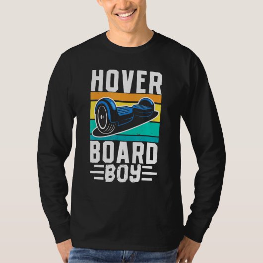 Hoverboard Boy One Wheel Electirc Floatskateboard T-Shirt (Vorderseite)