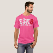Hoverboard Electro E-Skate E-Board Esk8 Sk8 Gesche T-Shirt (Vorne ganz)