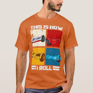 Hoverboard thematisches Geschenk für Boys Kids Hov T-Shirt