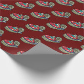 Hovercraft Geschenkpapier (Ecke)