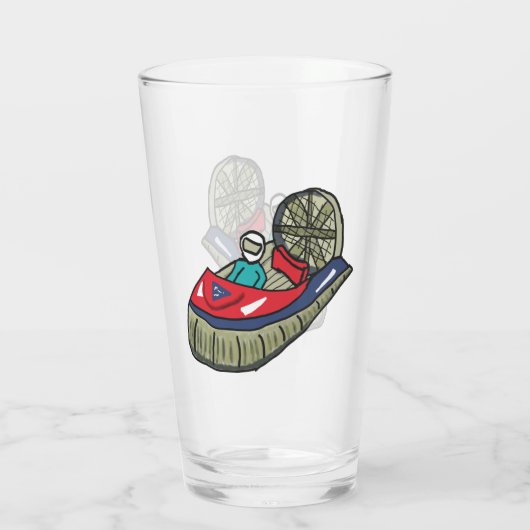 Hovercraft Glas (Rückseite)