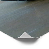 Hovercraft in Ryde Poster (Ecke)