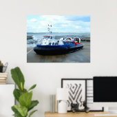 Hovercraft in Ryde Poster (Heimbüro)