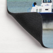 Hovercraft kommt in Ryde an Mousepad (Ecke)