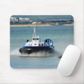 Hovercraft kommt in Ryde an Mousepad (Mit Mouse)