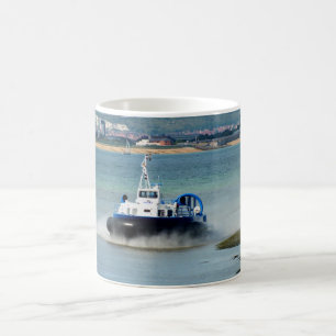 Hovercraft trifft in Ryde ein Kaffeetasse