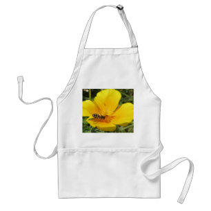 Hoverfly and Flower Apron Schürze
