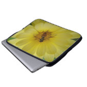 Hoverfly auf der Marigold-Laptop-Tasche Laptopschutzhülle (Vorne Knopf)