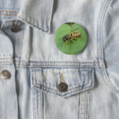 Hoverfly auf einem linken Knopf Button (Beispiel)