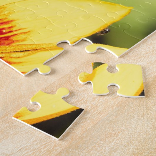 Hoverfly auf Rudbeckia Puzzle (Seite)