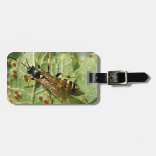Hoverfly Custom Luggage Tag Gepäckanhänger (Vorderseite horizontal)