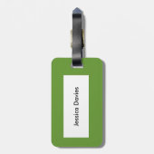Hoverfly Custom Luggage Tag Gepäckanhänger (Rückseite vertikal)