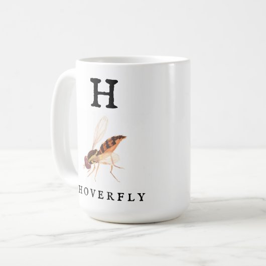 Hoverfly Kaffeetasse (Vorderseite Links)