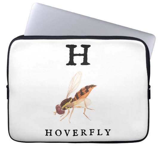 Hoverfly Laptopschutzhülle (Vorderseite)