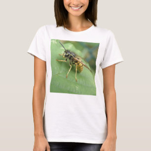 Hoverfly Macro Ladys T Shirt