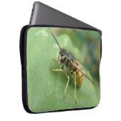 Hoverfly-Macro-Laptop-Bag Laptopschutzhülle (Vorne Rechts)