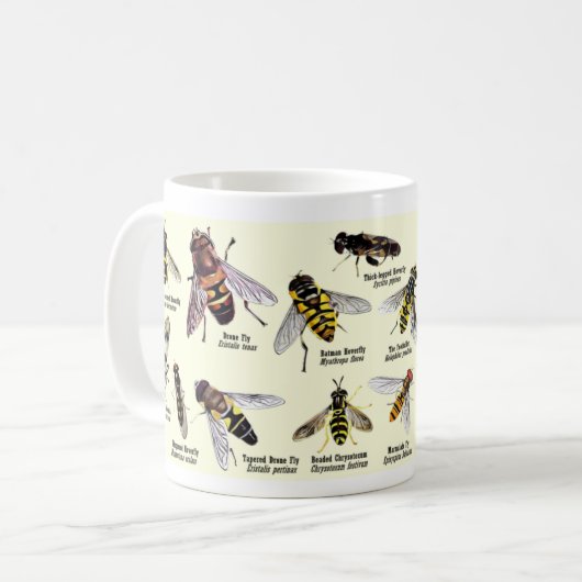 Hoverfly Tasse (Vorderseite Links)