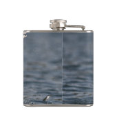 Hovering Kittiwake Flachmann (Rückseite)