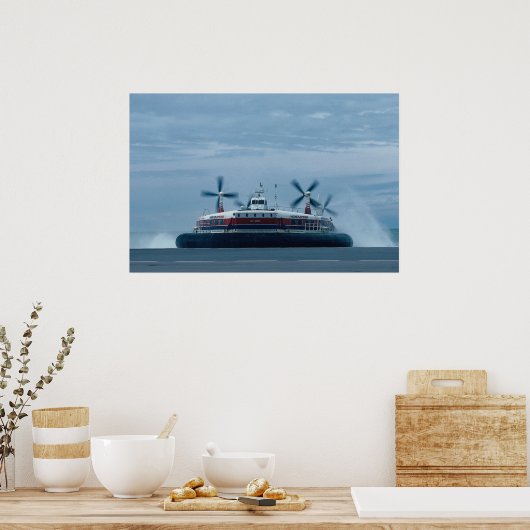Hoverspeed, English Channel Ferry Poster (Küche)