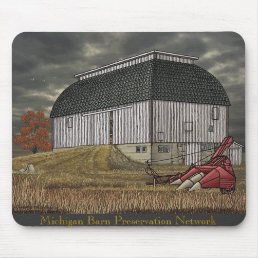 Hovey Scheune Mousepad (Vorne)