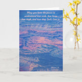 How Deep God's Love Greeting Card Karte (Gelbe Blume)