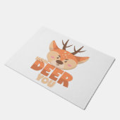 How Deer You Fußmatte (Schrägansicht)