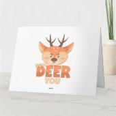 How Deer You  Karte (Rückseite)