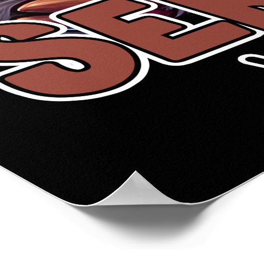 How Do I Take My Coffee? Seriously Very Seriously Poster (Ecke)