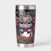 How Do I Take My Coffee? Seriously Very Seriously Thermobecher (Rückseite)