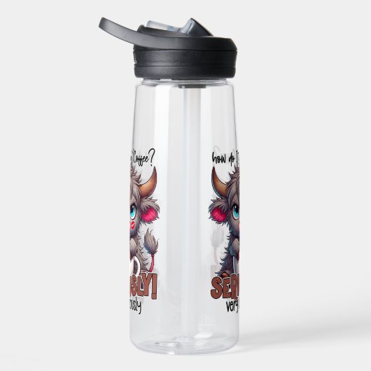 How Do I Take My Coffee? Seriously Very Seriously  Trinkflasche (Rechts)