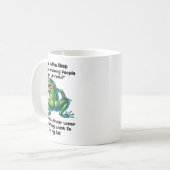 How Do You Sleep At Night Knowing People Don't Lik Kaffeetasse (Vorderseite Links)