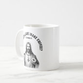 How does Jesus make coffee? Hebrews it Kaffeetasse (Vorderseite Links)