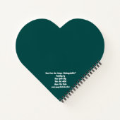 How Does One Image, Unimaginative? Notizblock (Rückseite)