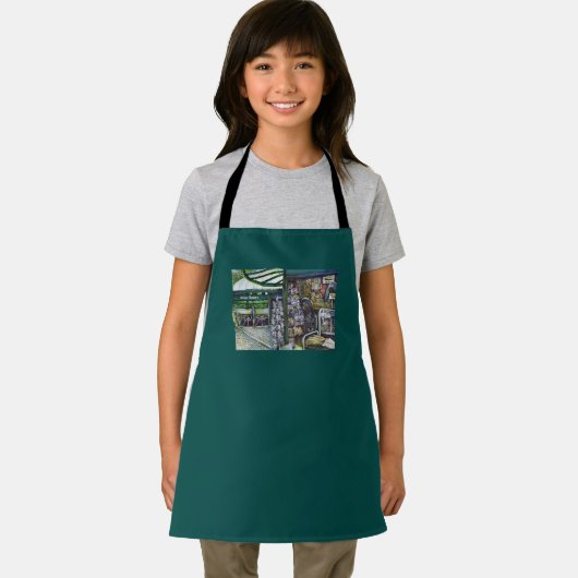 How Does One Image, Unimaginative? Schürze (Insitu)