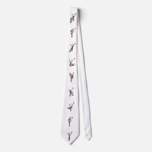 How Du der Tie der Necktie Krawatte (Vorderseite)