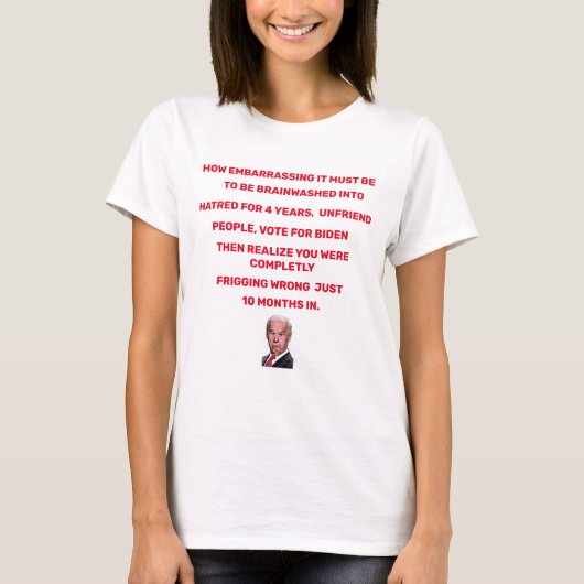 HOW EMBARRASSING IT MUST BE T-Shirt (Vorderseite)